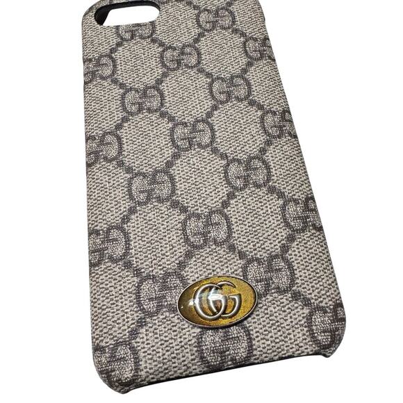 New Auth Gucci GG Supreme Monogram Ophidia iPhone 8 Plus Case Cover - Picture 6 of 9